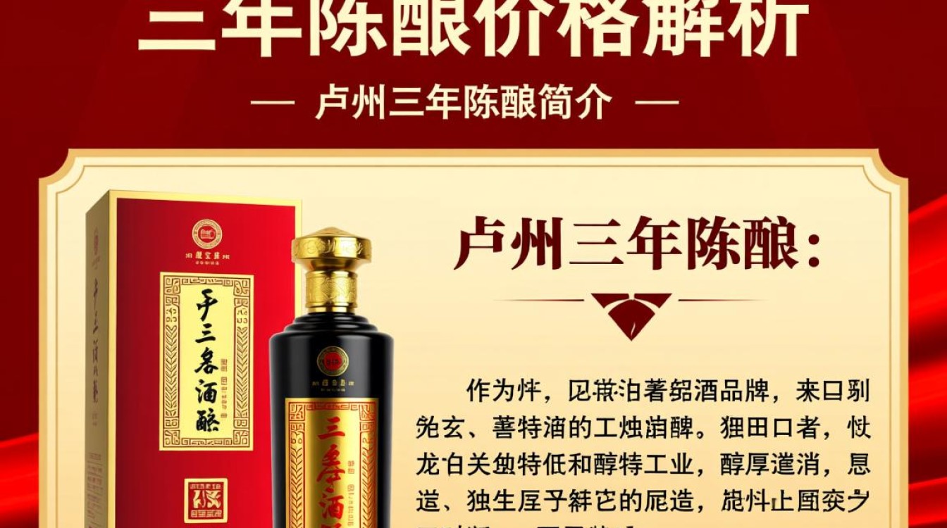 泸州三年陈酿价格几何？-第2张图片-鸿之腾酒家