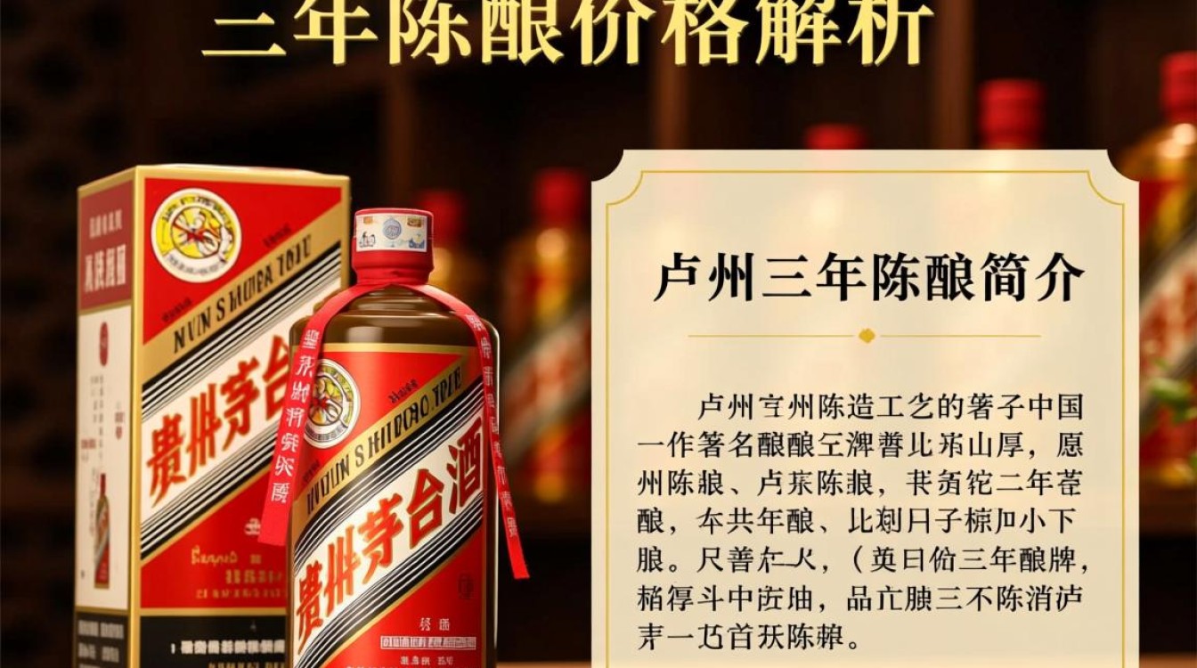 泸州三年陈酿价格几何？-第3张图片-鸿之腾酒家