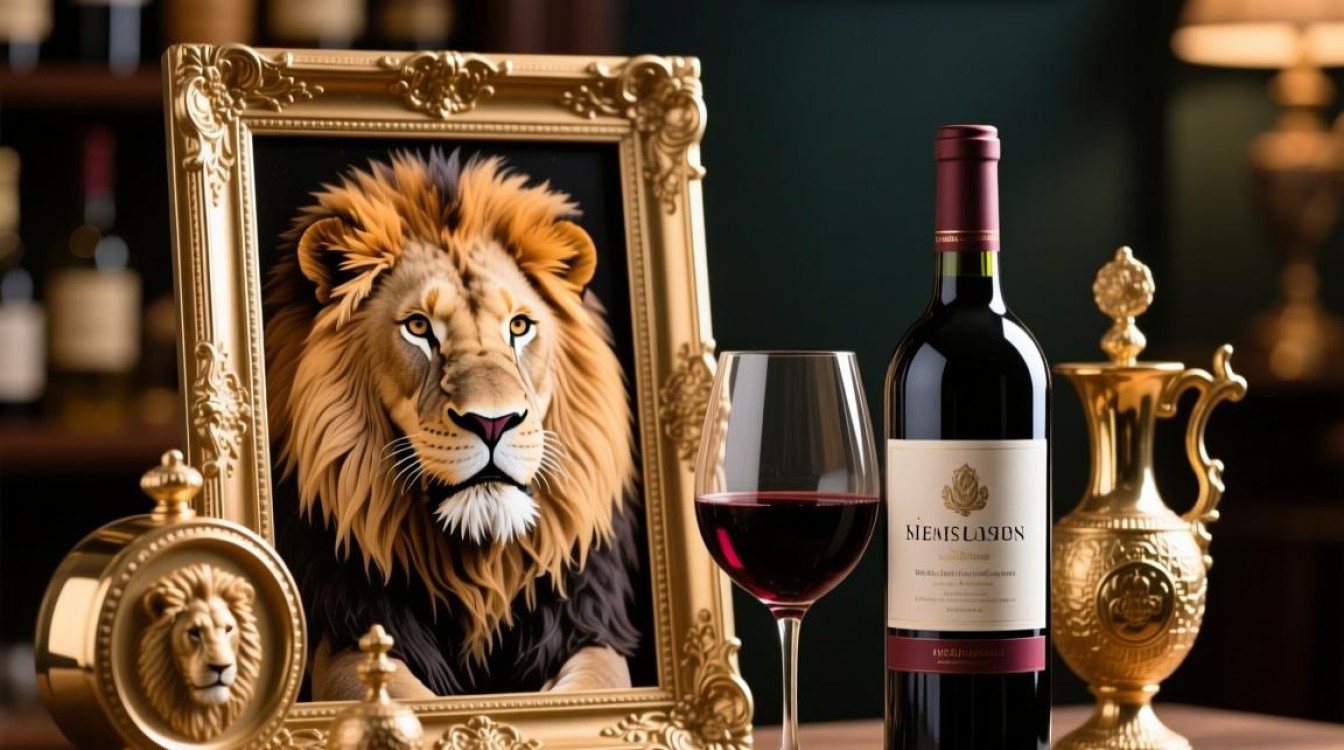 狮子图案红酒，其背后的故事与含义？-第1张图片-鸿之腾酒家