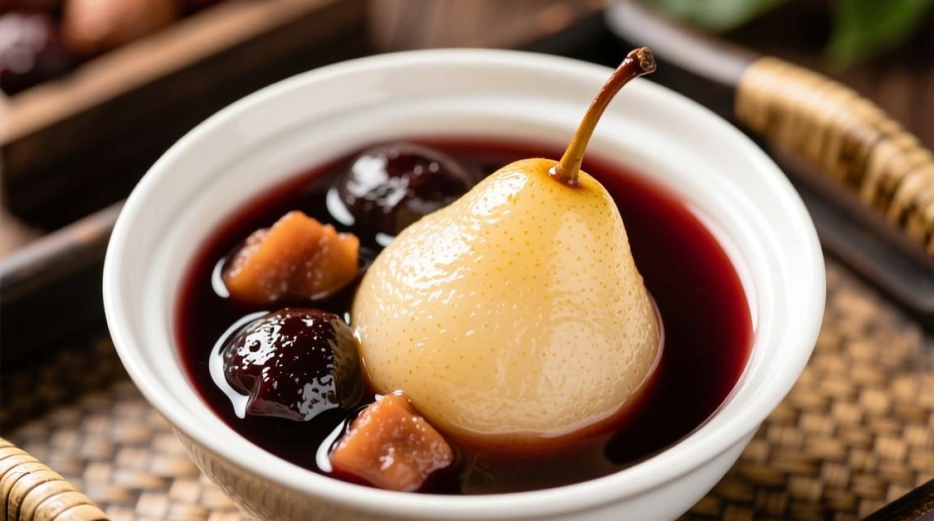 红酒炖雪梨真的有那么多神奇功效吗？-第1张图片-鸿之腾酒家