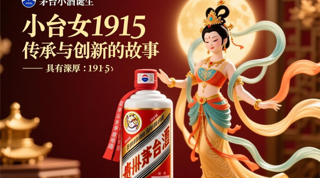 茅台小神女1915，她背后的传奇故事揭秘？-第1张图片-鸿之腾酒家
