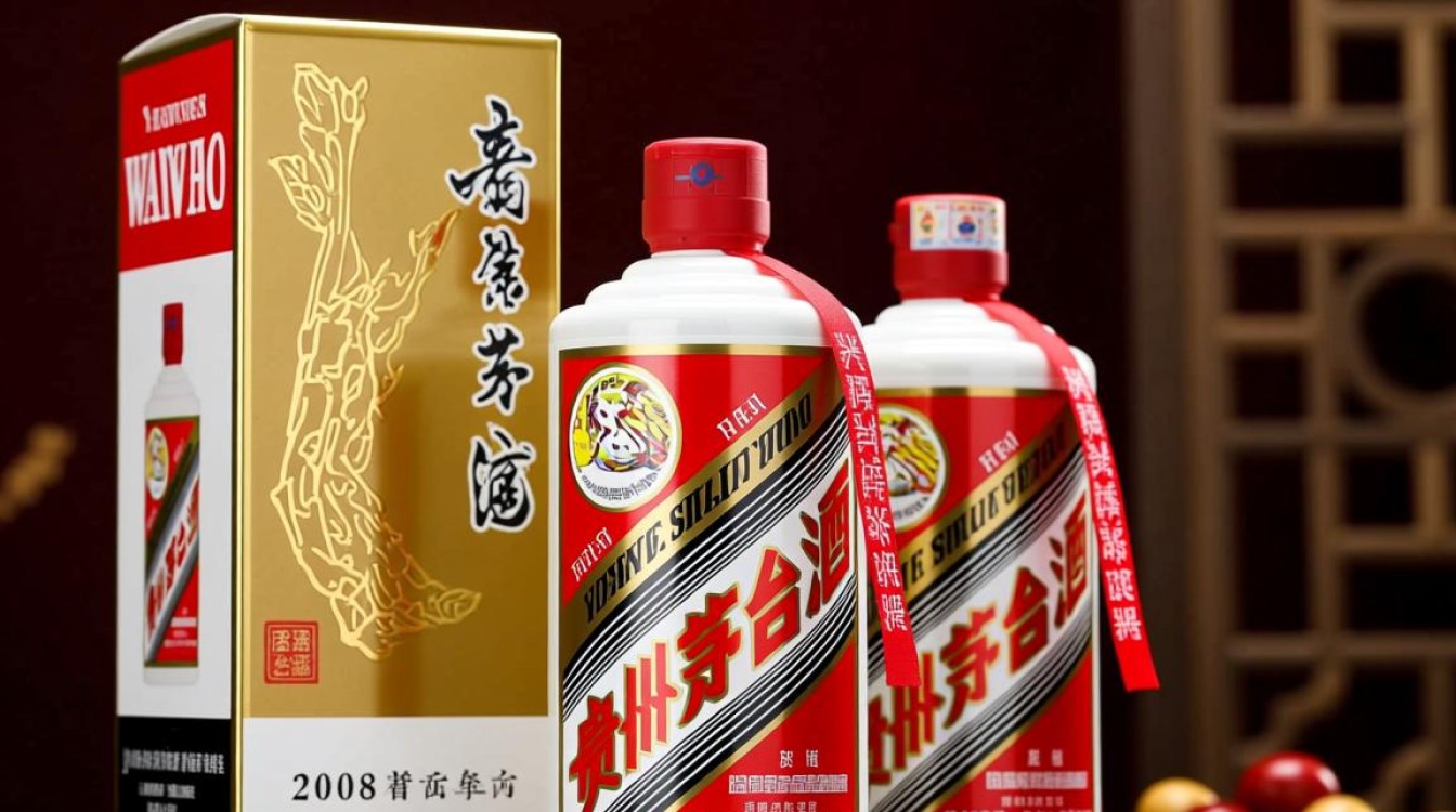 茅台酒2008，这款经典茅台背后的故事与价值几何？-第1张图片-鸿之腾酒家