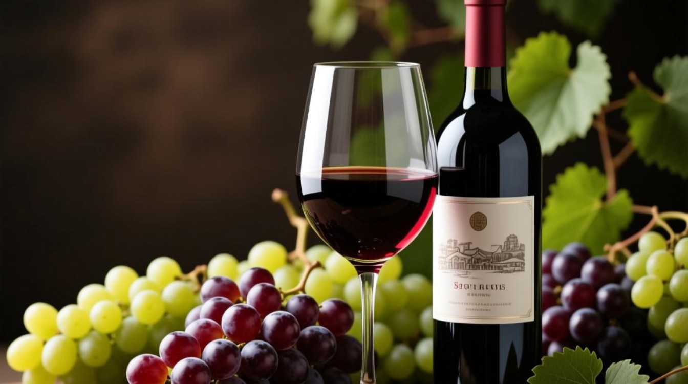 红酒配葡萄这图片是何意，有何讲究？-第2张图片-鸿之腾酒家