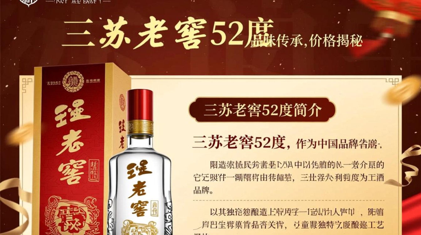 三苏老窖52度酒价几何？-第1张图片-鸿之腾酒家
