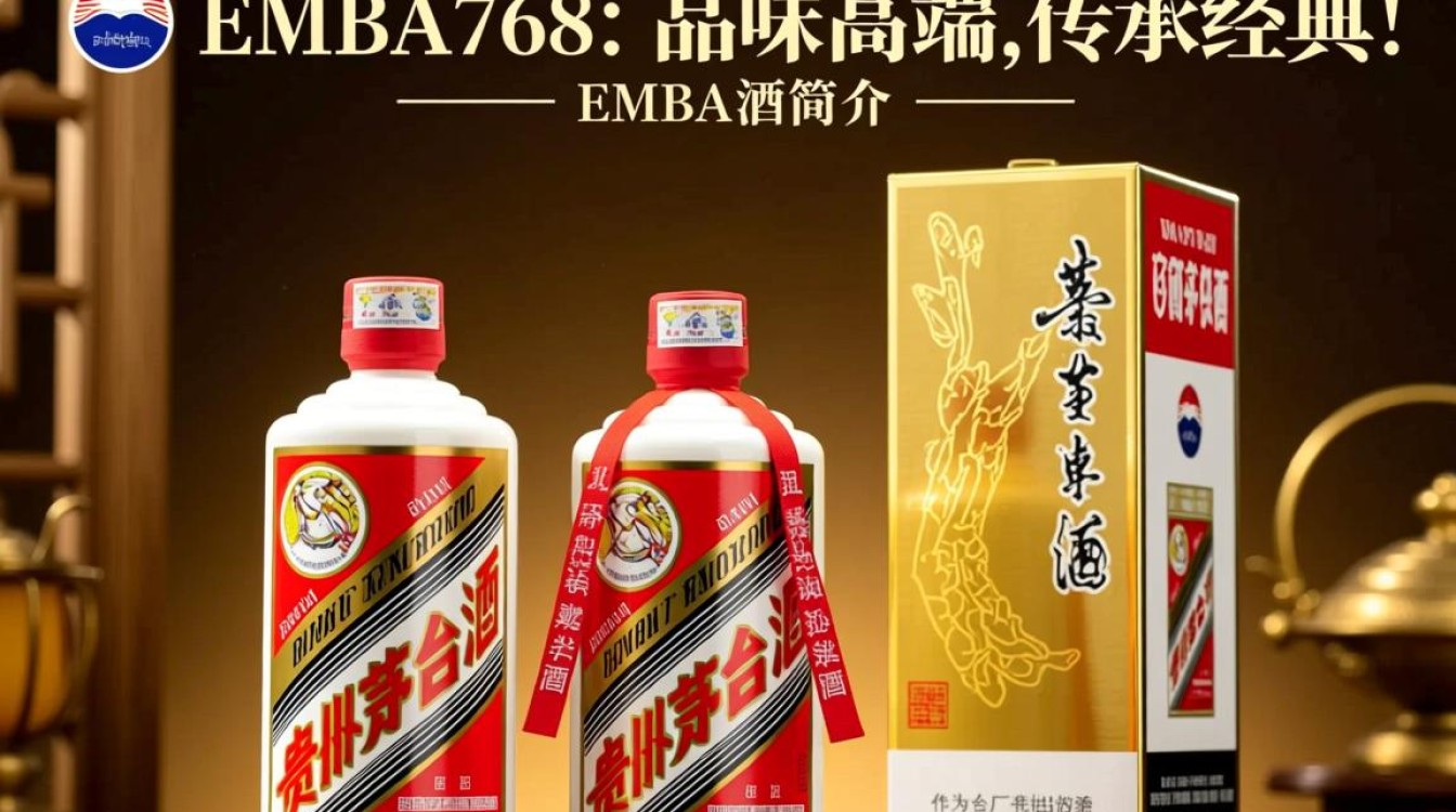 茅台EMBA酒768，这款酒背后的故事和定价之谜？-第1张图片-鸿之腾酒家