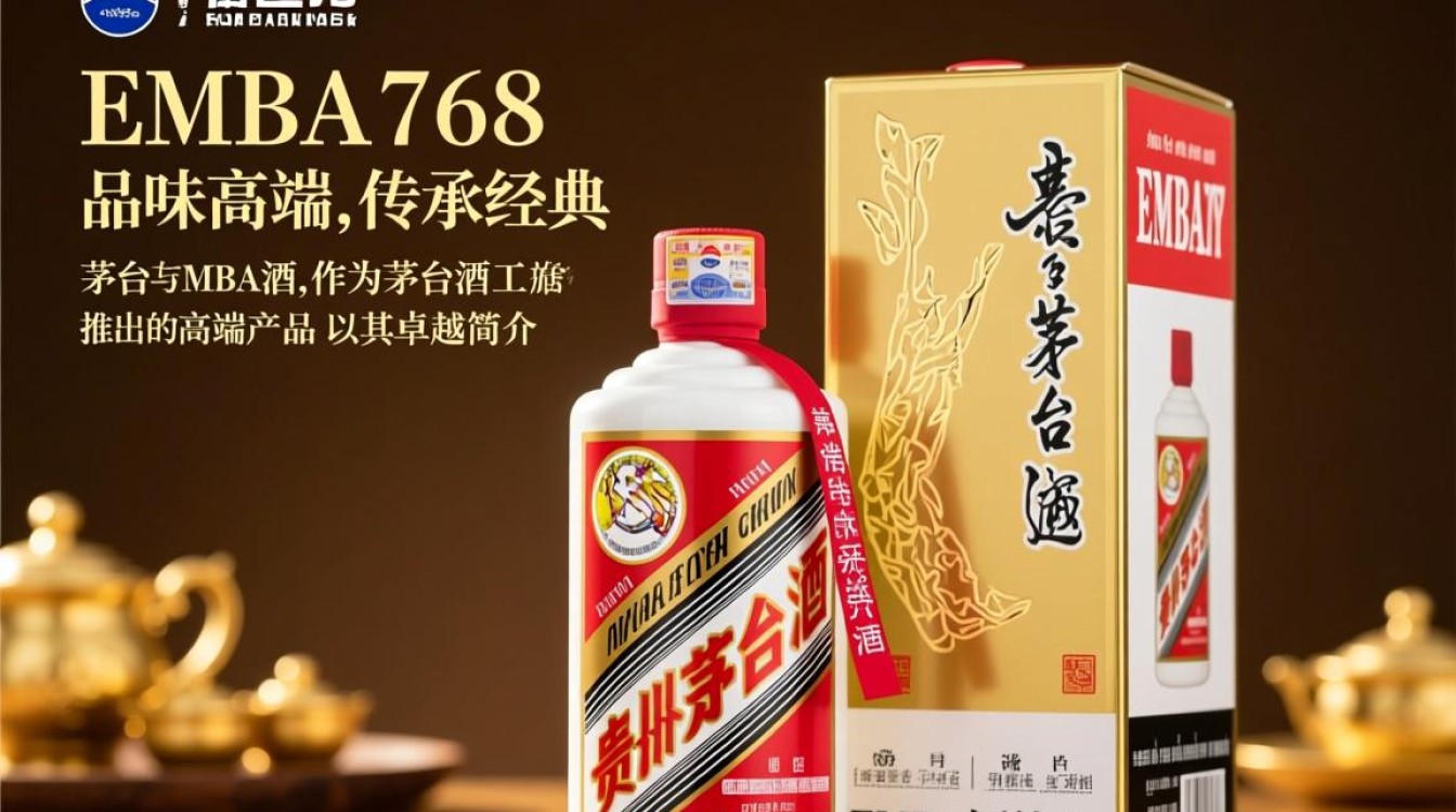 茅台EMBA酒768，这款酒背后的故事和定价之谜？-第2张图片-鸿之腾酒家