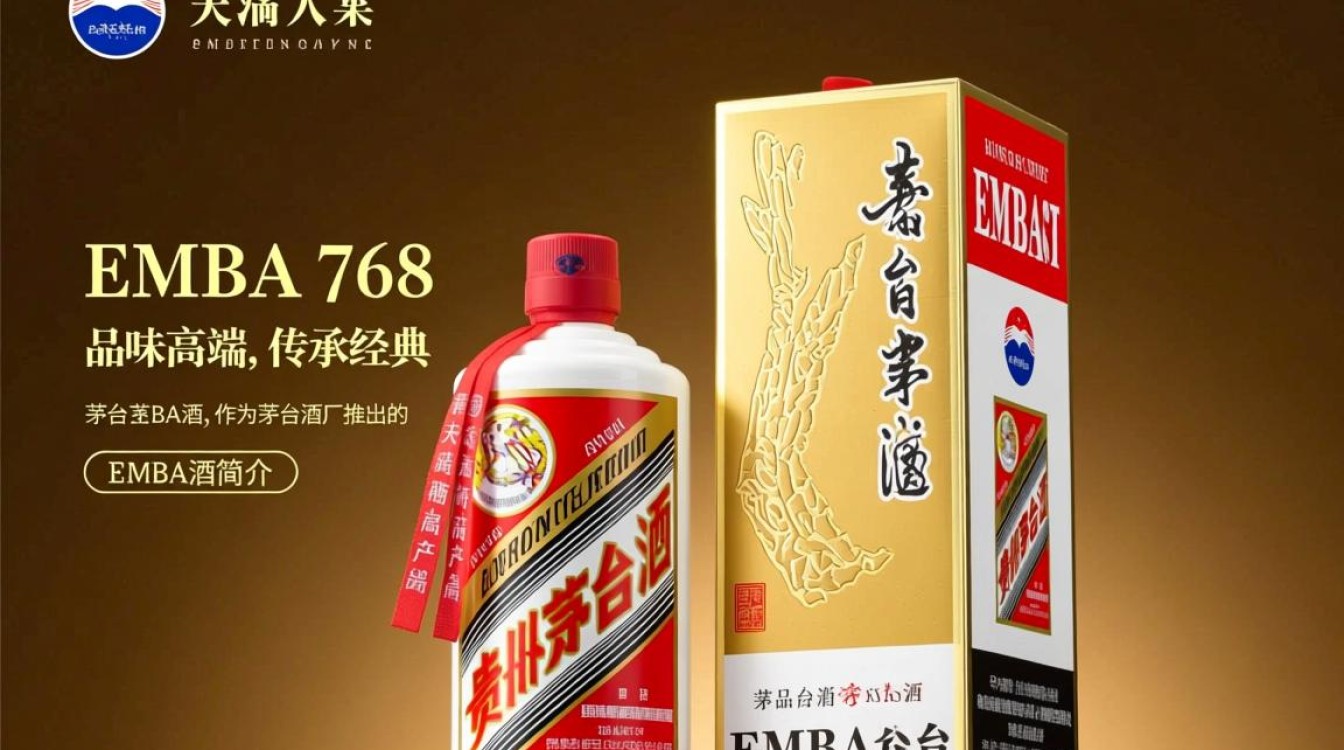 茅台EMBA酒768，这款酒背后的故事和定价之谜？-第3张图片-鸿之腾酒家
