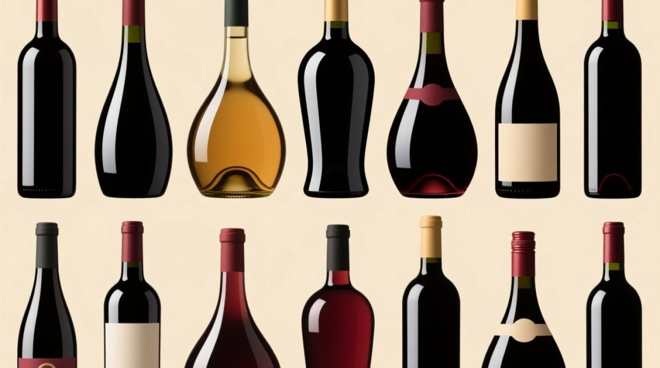 红酒酒瓶各异，究竟有何奥秘？-第2张图片-鸿之腾酒家