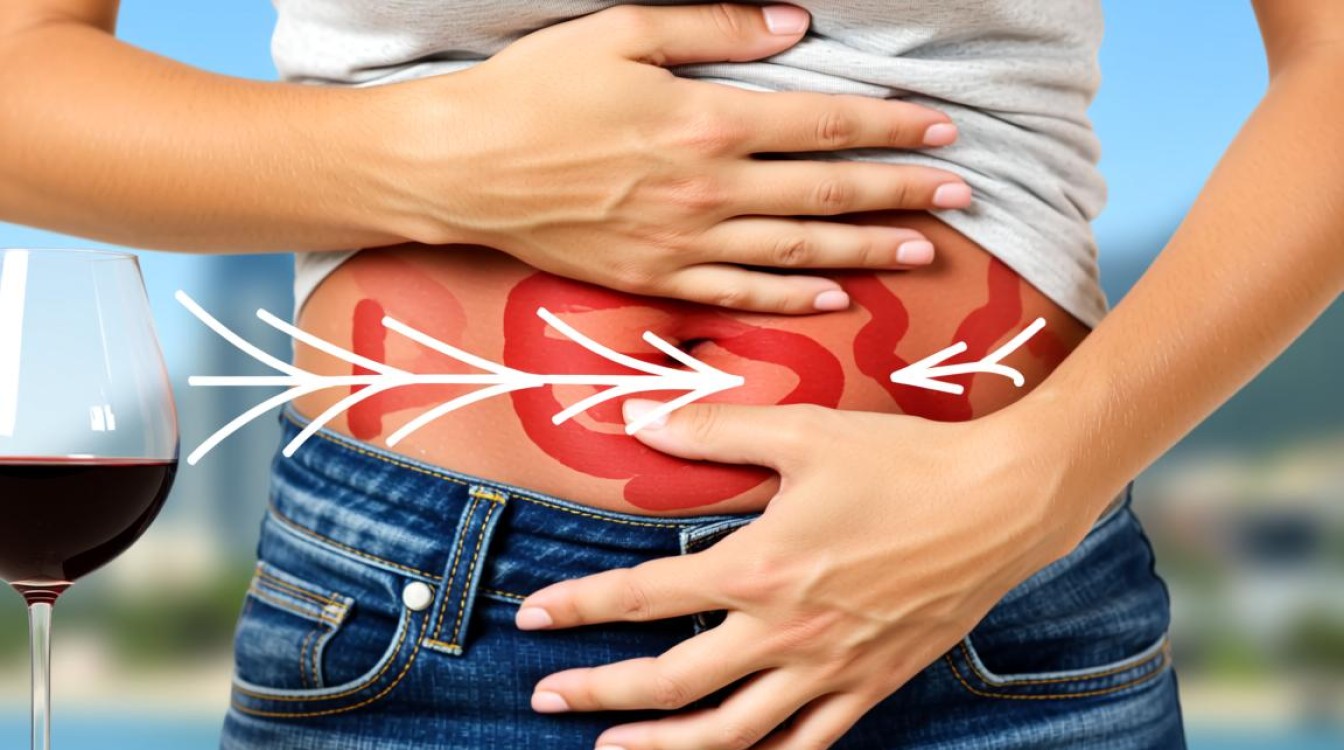 红酒为何会导致拉肚子？-第1张图片-鸿之腾酒家