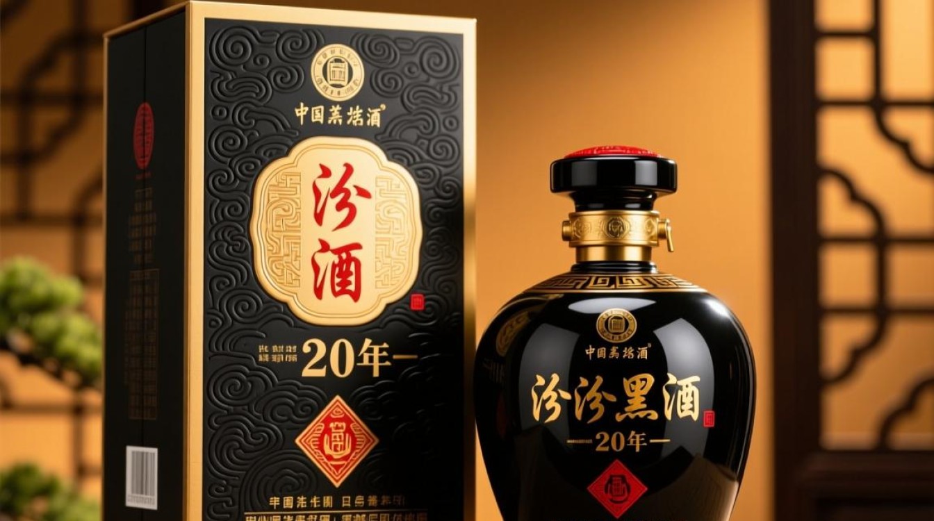 汾酒黑坛20年售价几何？市场行情揭秘！-第2张图片-鸿之腾酒家