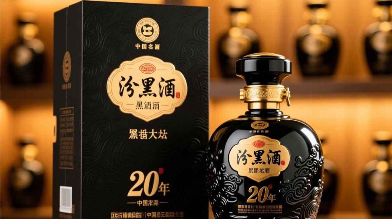 汾酒黑坛20年售价几何？市场行情揭秘！-第3张图片-鸿之腾酒家