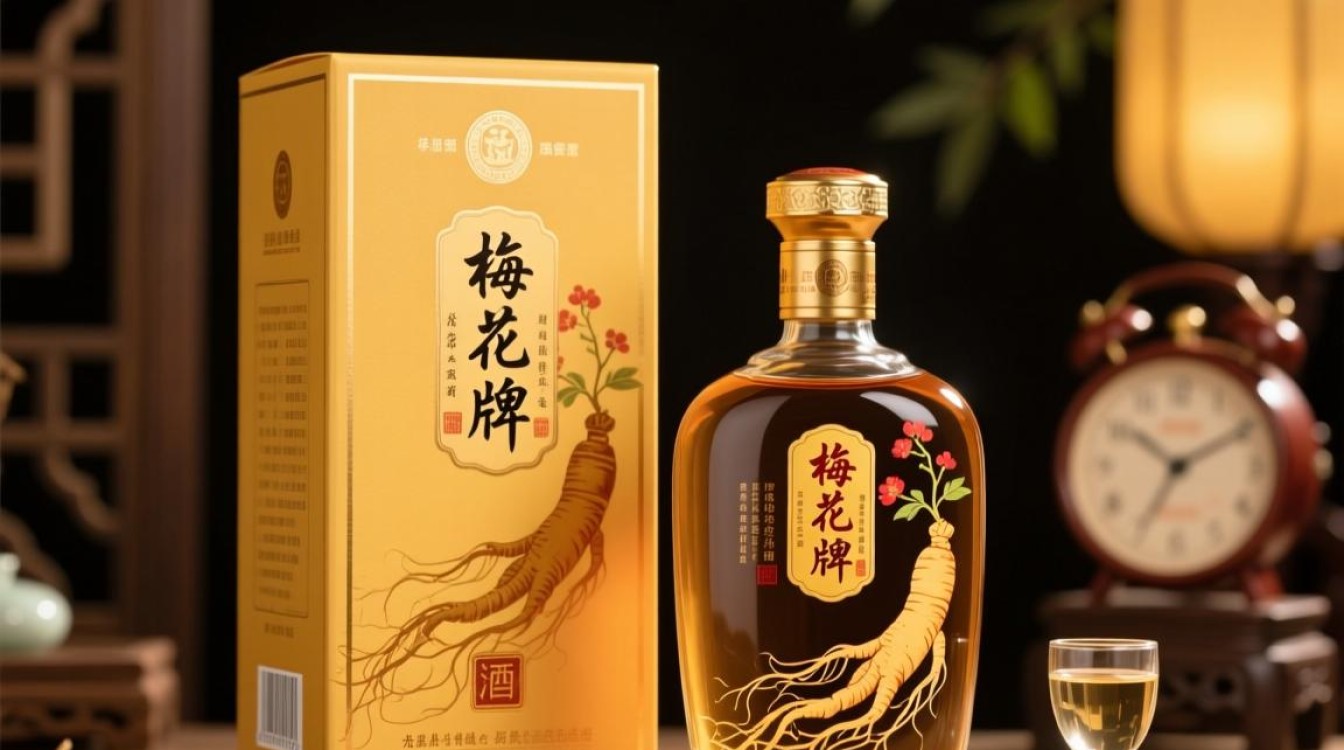 梅花牌人参酒价格是多少？-第1张图片-鸿之腾酒家