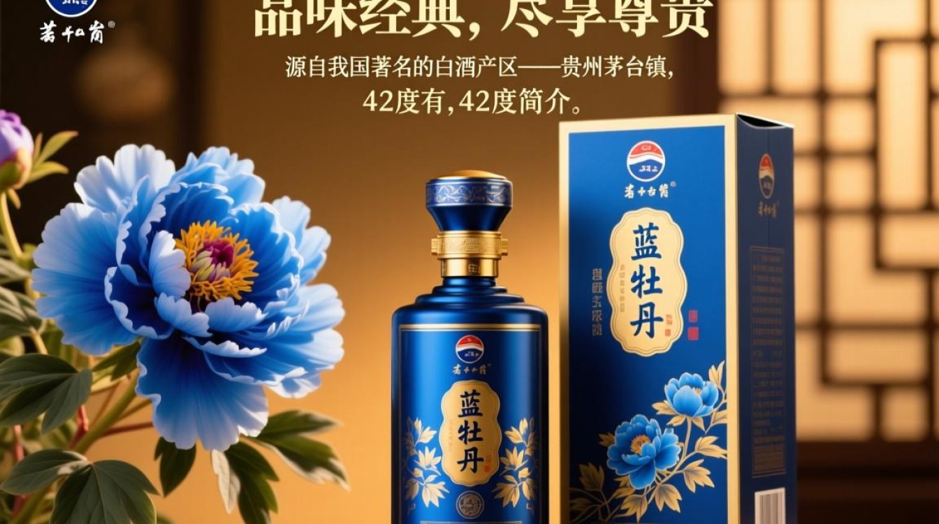 蓝牡丹酒42度售价是多少？-第1张图片-鸿之腾酒家