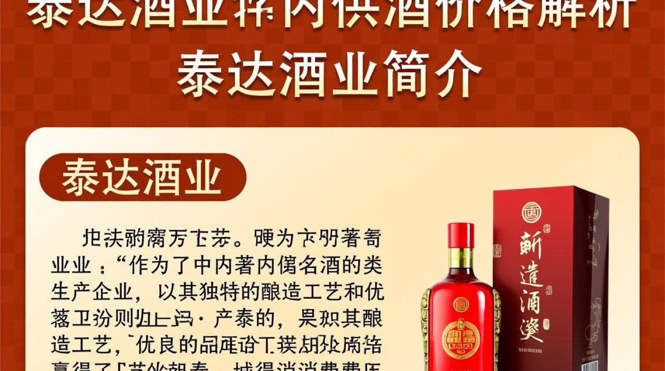 泰达酒业内供酒价格是多少？-第1张图片-鸿之腾酒家