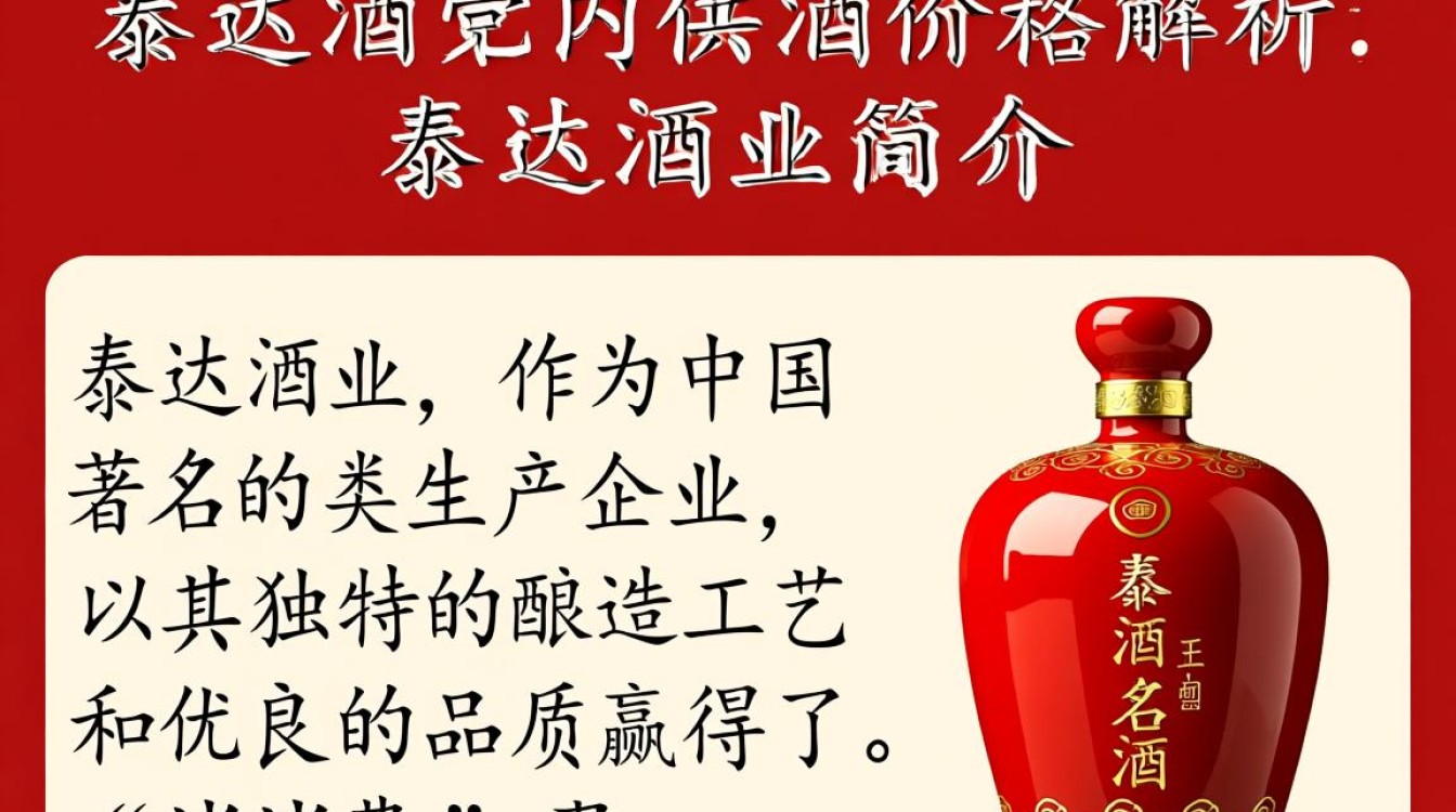 泰达酒业内供酒价格是多少？-第3张图片-鸿之腾酒家