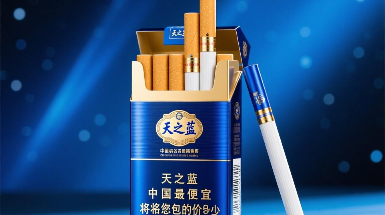 天之蓝香烟最低售价是多少？-第2张图片-鸿之腾酒家