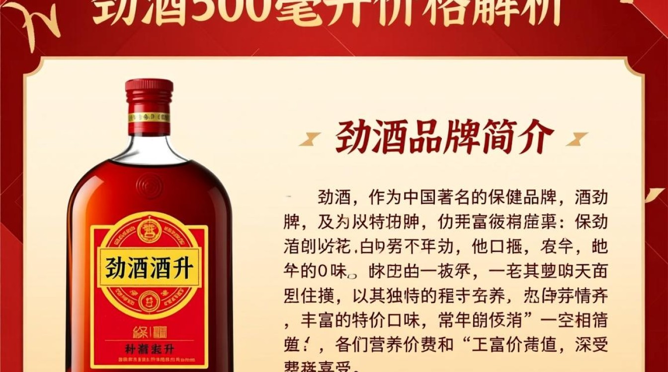 劲酒500毫升价格是多少？-第3张图片-鸿之腾酒家