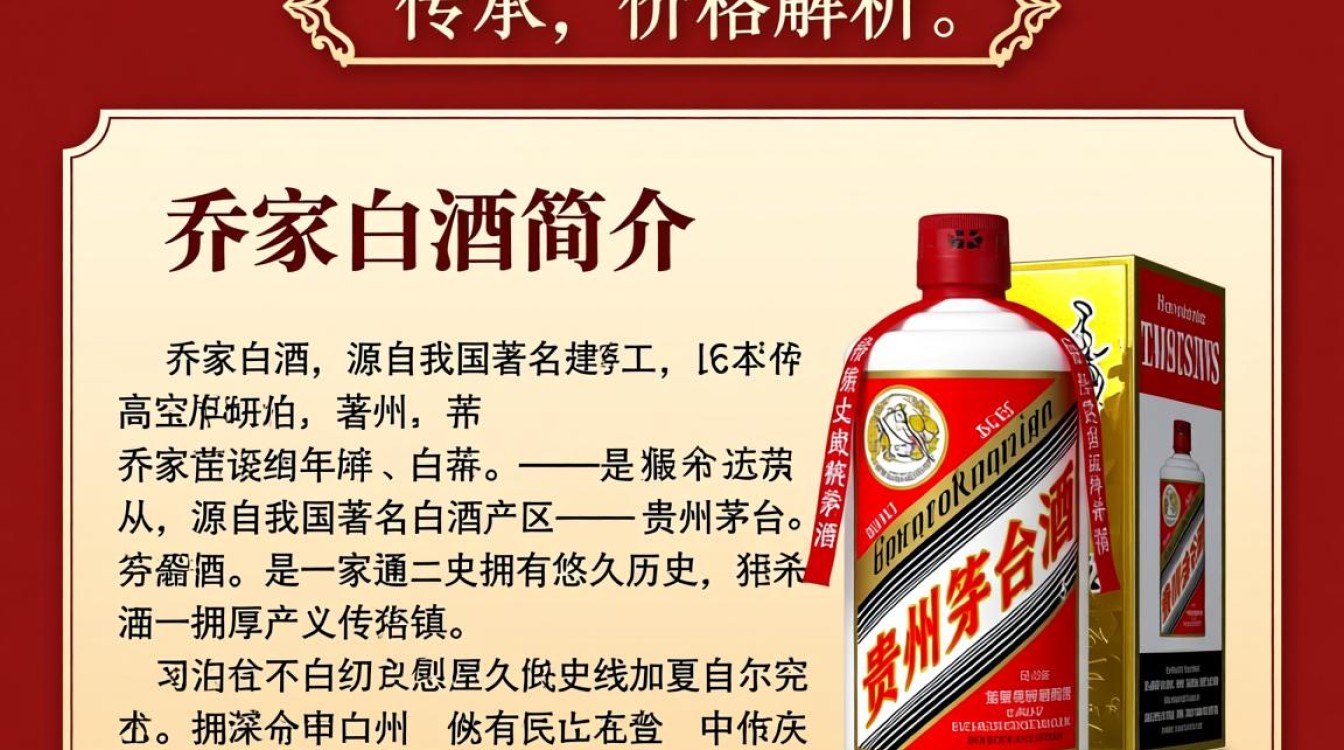 乔家白酒价格之谜，最贵版究竟值多少？-第3张图片-鸿之腾酒家