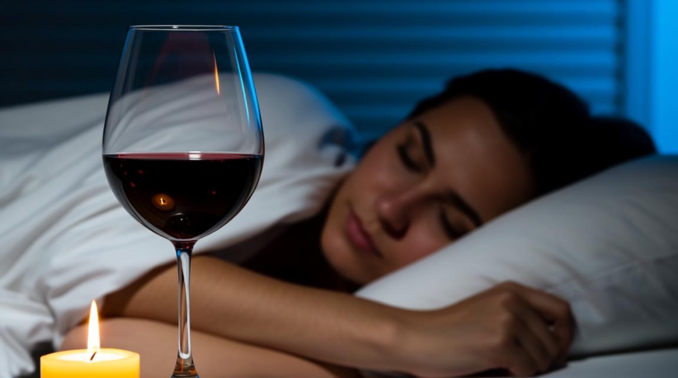 睡前红酒助眠？实则导致失眠之谜？-第1张图片-鸿之腾酒家