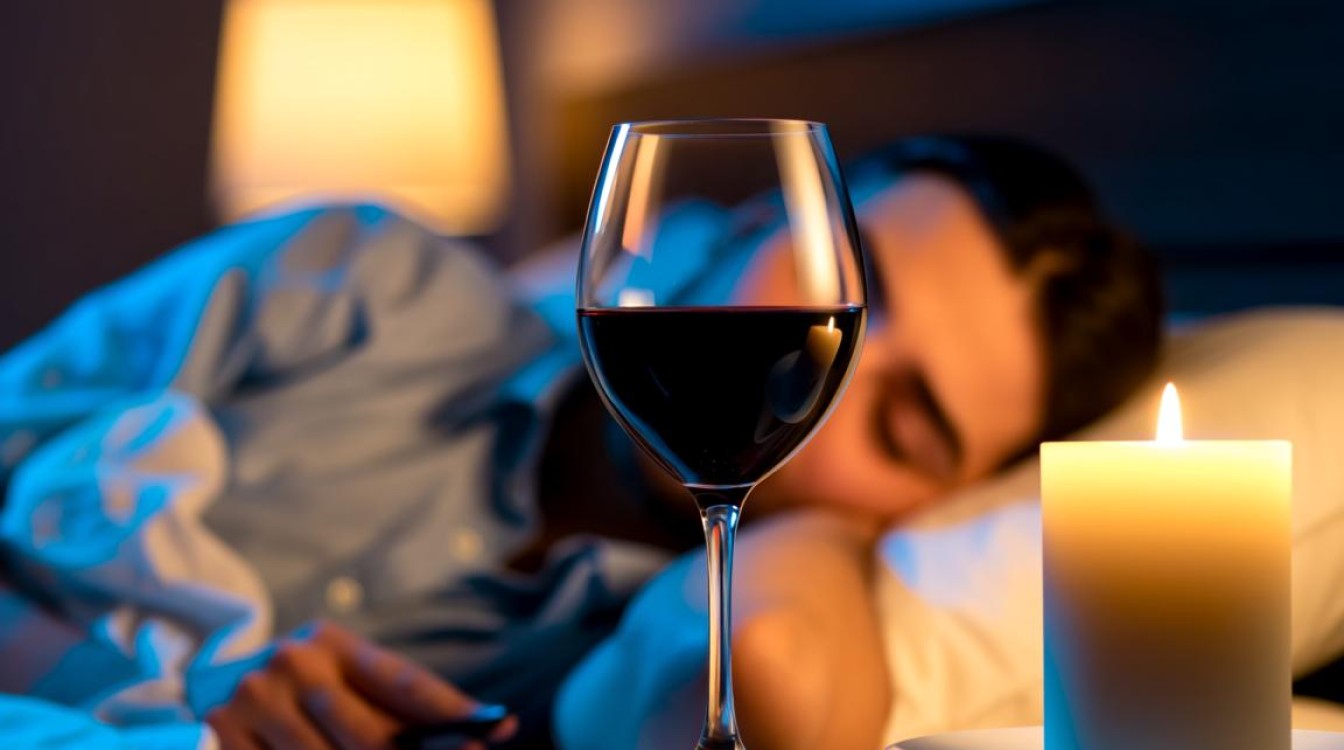睡前红酒助眠？实则导致失眠之谜？-第3张图片-鸿之腾酒家