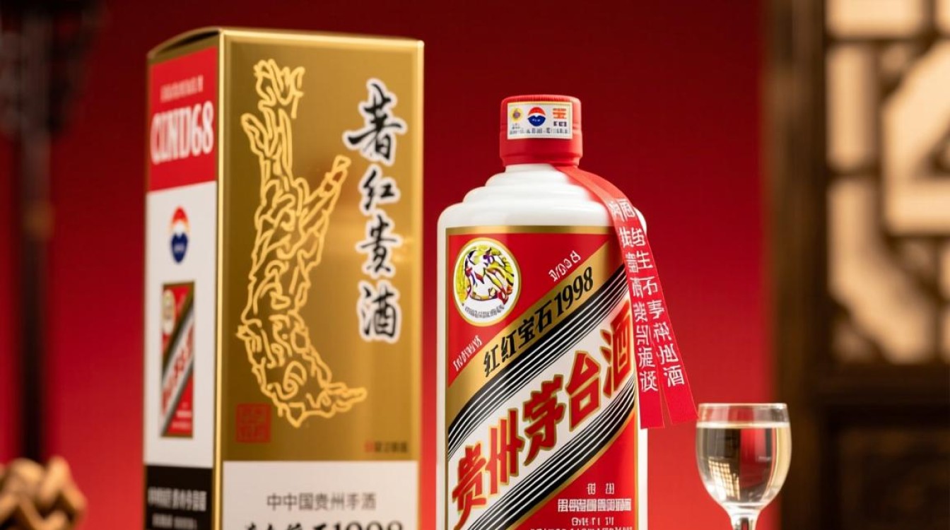 茅台红宝石1998，这款酒的真假鉴别有何技巧？-第1张图片-鸿之腾酒家