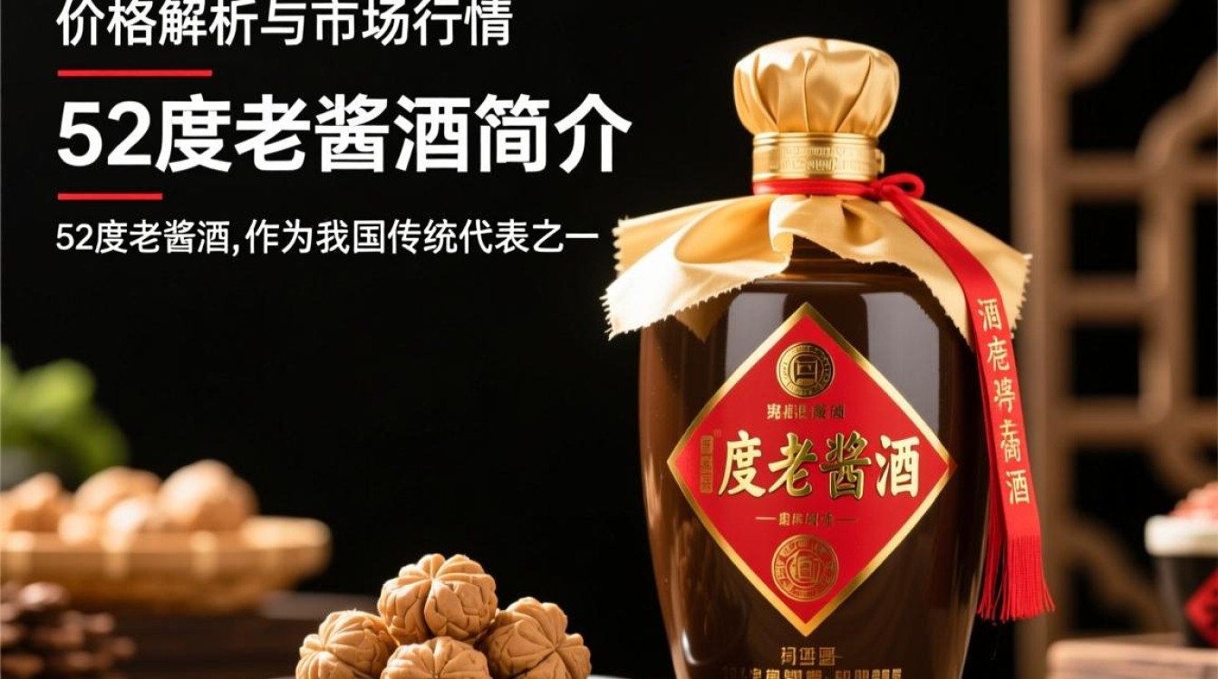 52度老酱酒市场售价是多少？-第3张图片-鸿之腾酒家