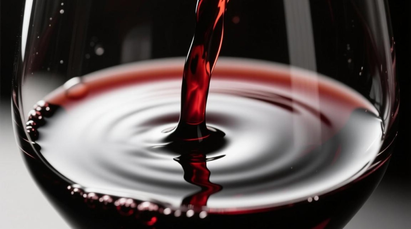 红酒挂杯颜色有何特殊含义？-第1张图片-鸿之腾酒家
