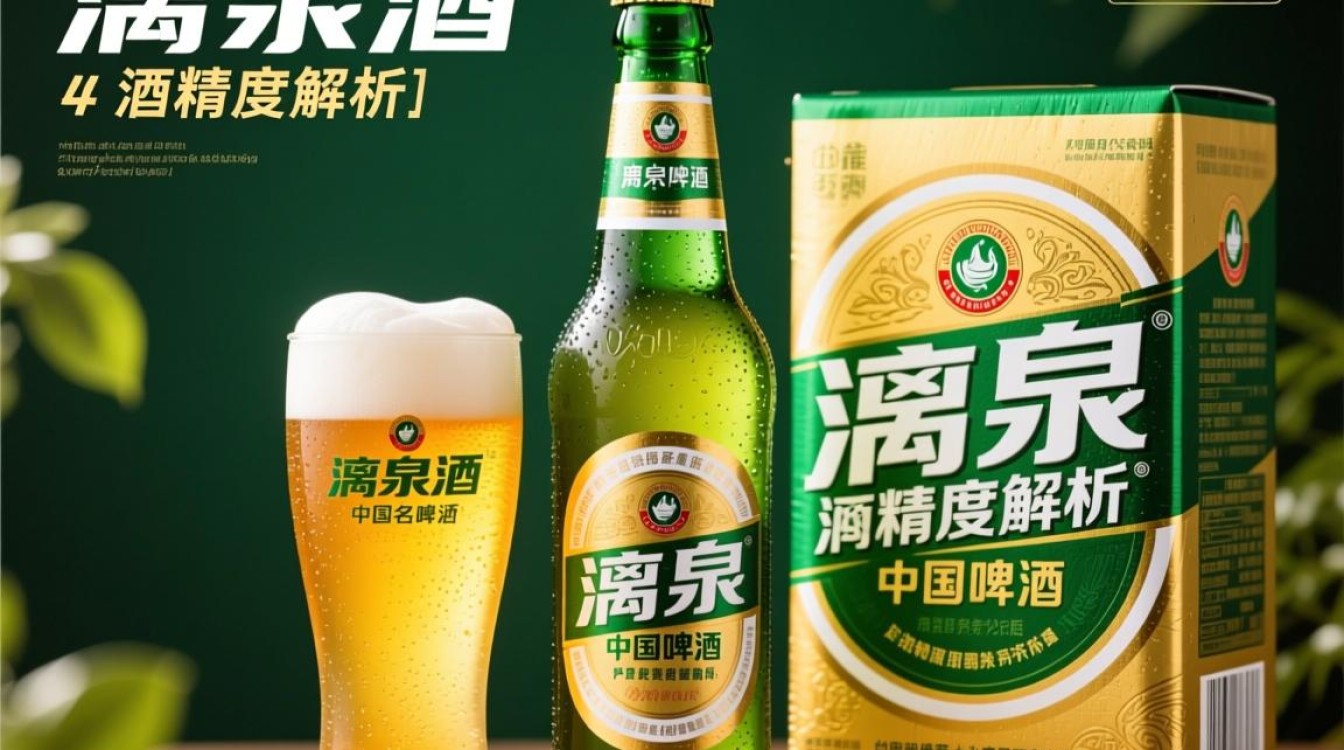 漓泉啤酒酒精度究竟有多高？-第1张图片-鸿之腾酒家