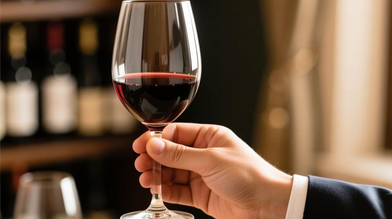 红酒拿杯姿势有何讲究？-第1张图片-鸿之腾酒家