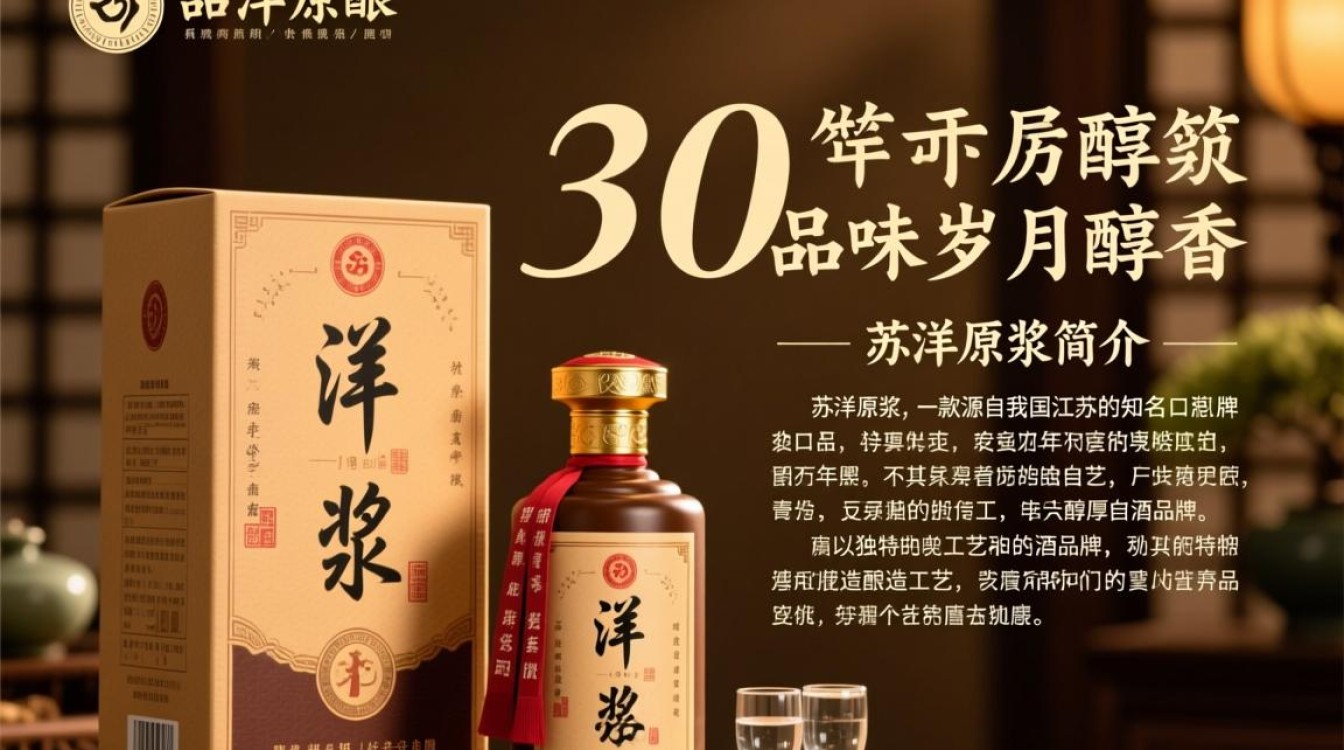 苏洋原浆30年，现价几何？探寻老酒价值之谜-第1张图片-鸿之腾酒家